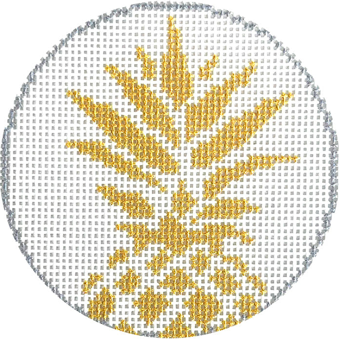 Pineapple/White 3 Round