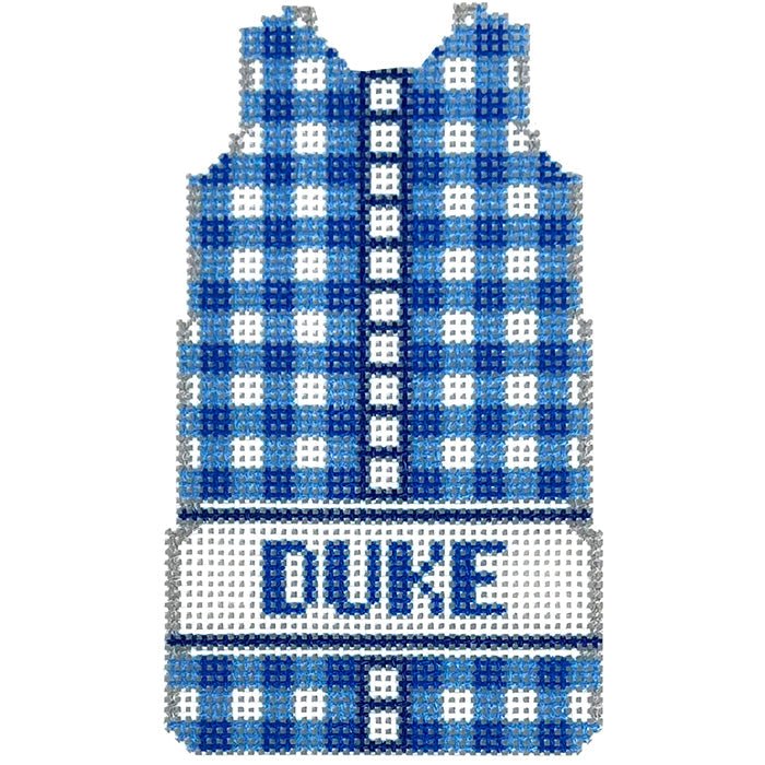 Duke Blue Gingham Shift