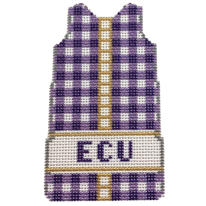 ECU Gingham Mini Shift