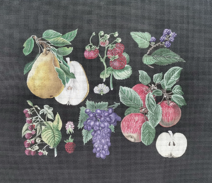 Floral: Pears & Berries