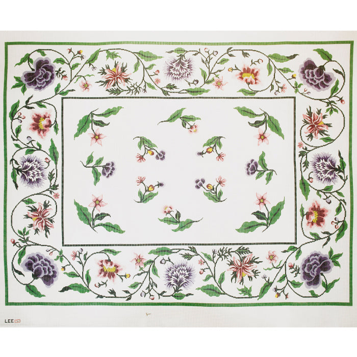 Jacobean Purple & Pink Rug