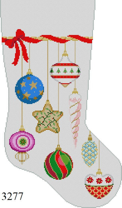 Ornaments, Glass, Stocking