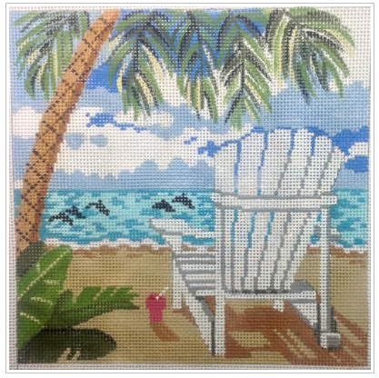 Summer Beach Scene