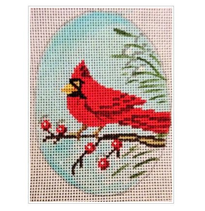 Small Cardinal Oval