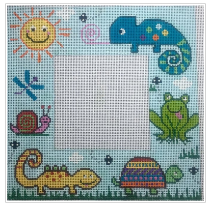 Frogs, Bugs, and Lizards Frame