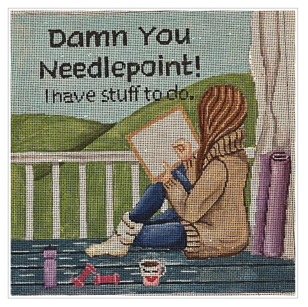 Damn You Needlepoint