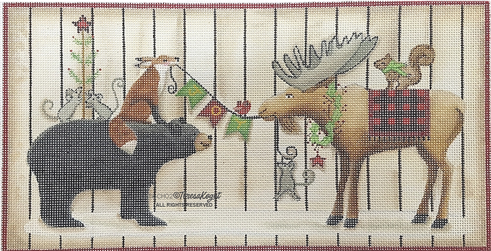 Christmas: Decorating the Moose