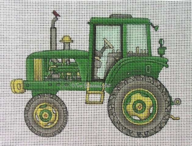 Construction: Green Tractor