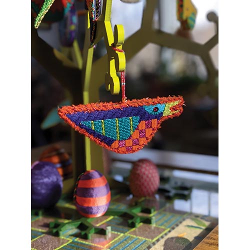 Rainbow Bird & Egg w/ Ruth Schmuff SG