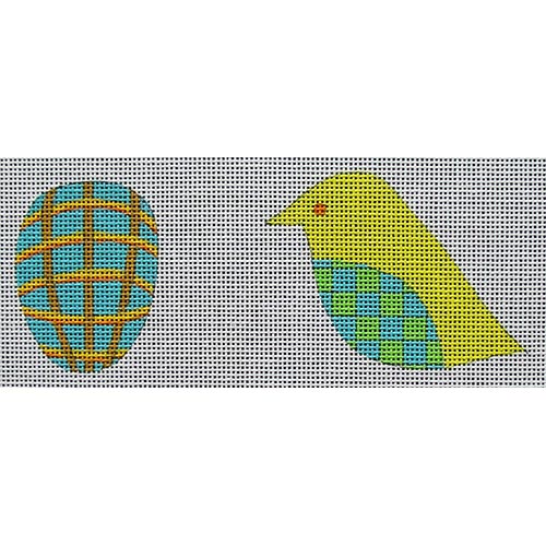 Tweetie Bird & Plaid Egg w/ Ruth Schmuff SG