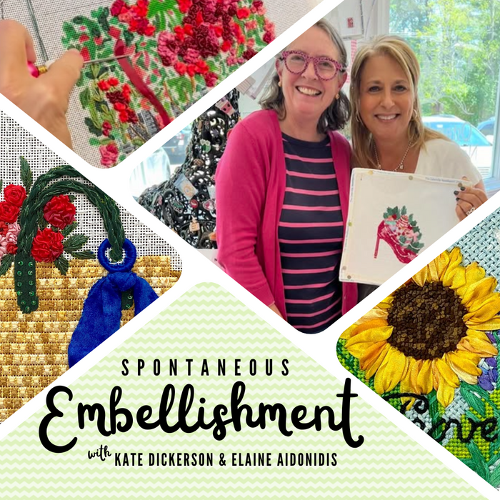 Spontaneous Embellishment Retreat with Kate Dickerson & Elaine Aidonidis ∙ Aug 12-14, 2025