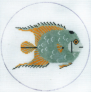 Fish - Grey and Yellow