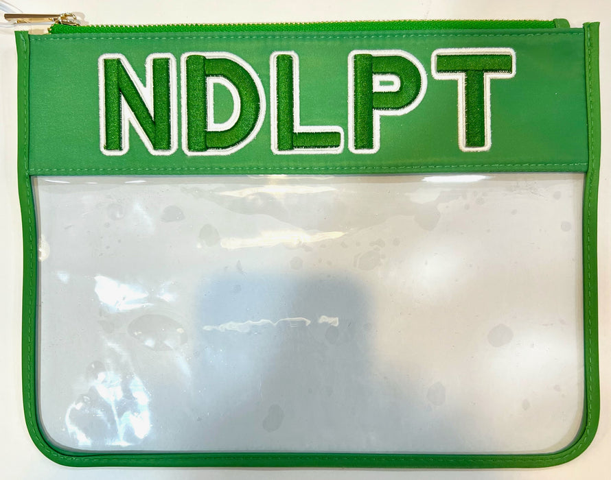 NDLPT Clear Zip Pouch