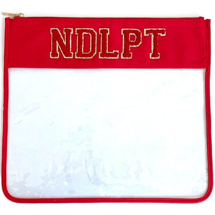 NDLPT Clear Zip Pouch