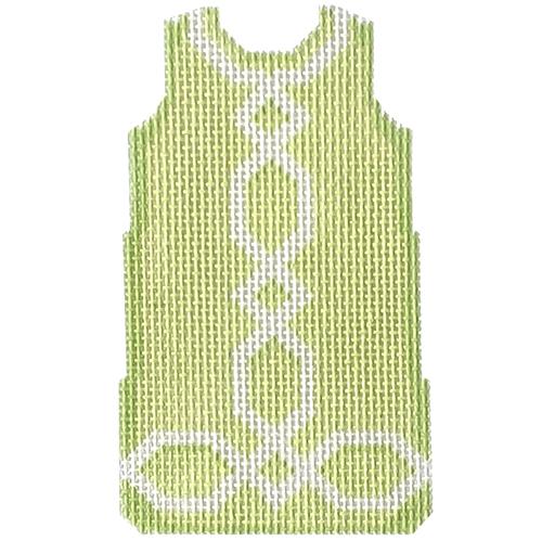 Lime Lattice Mini Shift