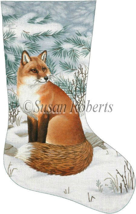 Fox In Snow - Stocking