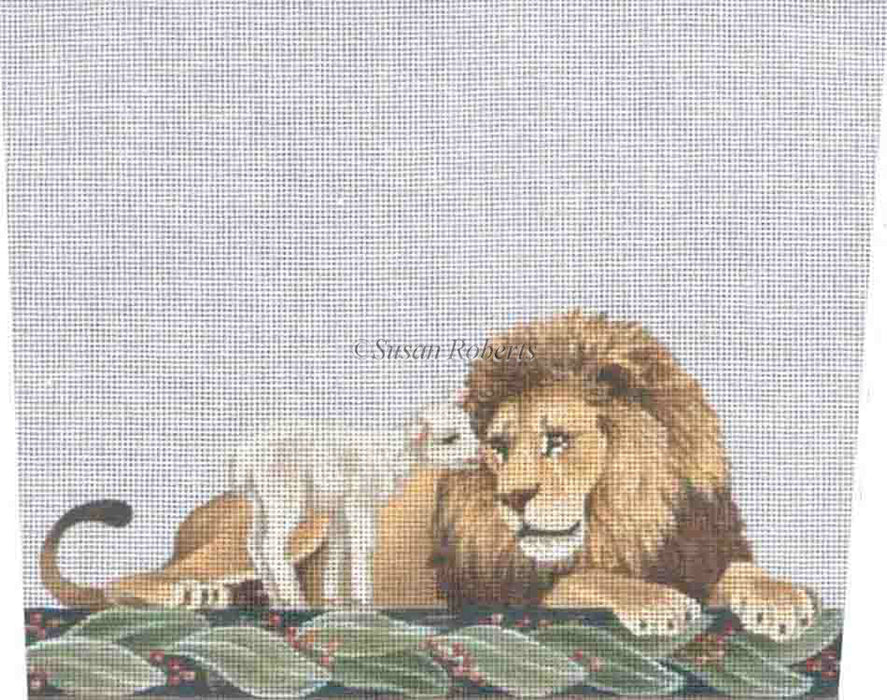 Lion & Lamb - Stocking Cuff