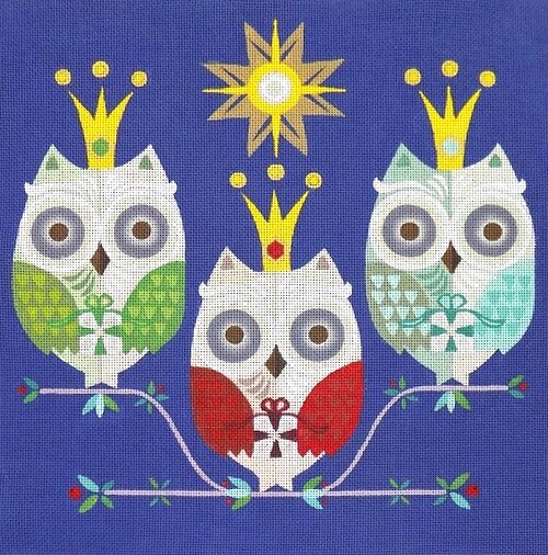 Three Wise Owls 18M