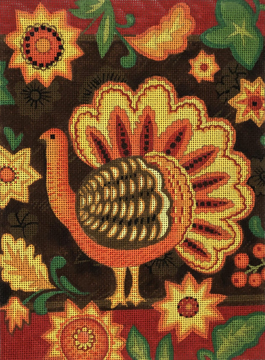 Folk Art Turkey Stitch Guide