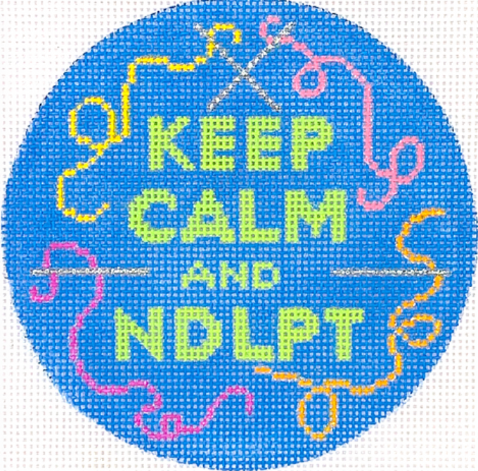 4” Round – Keep Calm & NDLPT