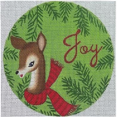 Joy Reindeer Ornament