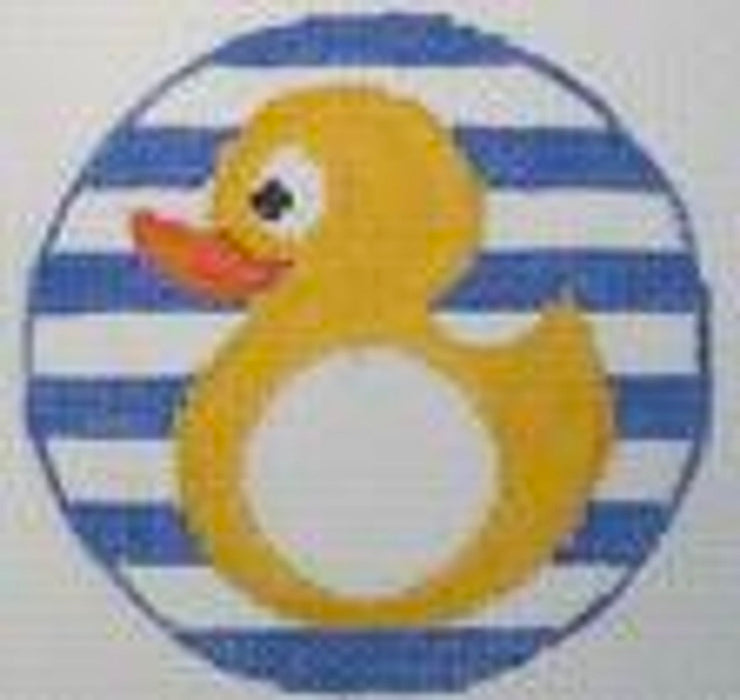 Rubber Duck Monogram Round