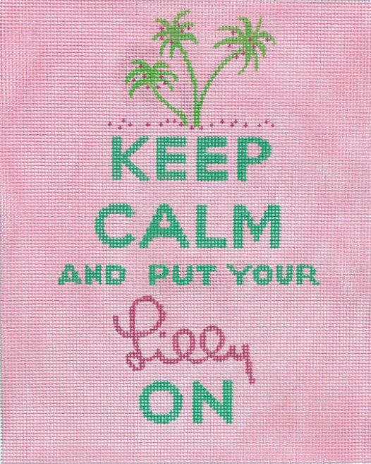 “Keep Calm… Lilly” (signature)