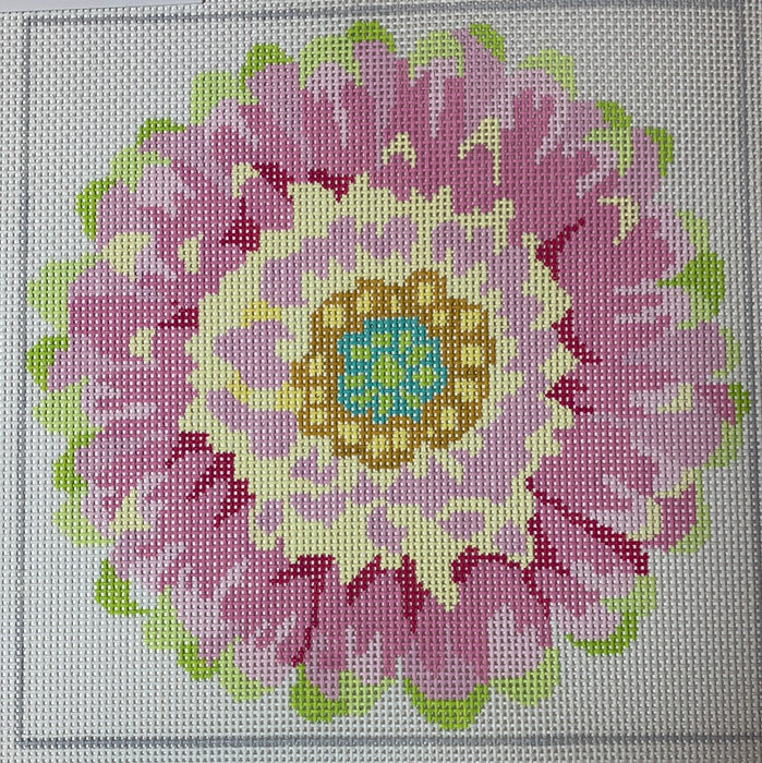 8" Simple Flowers - Pink Daisy