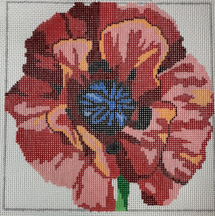 14" Simple Flowers - Poppy