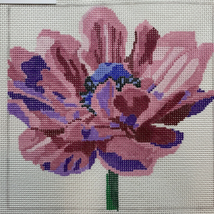 8" Simple Flowers - Purple Anemone